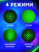 Потужна лазерна указка Green Laser LY-303 до 10000 м колір променя Зелений 1360 - зображення 6