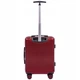 Маленький пластиковый чемодан на 4 колесах WINGS PC565 S бордовый wine red - изображение 3