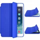 Чехол Smart case на iPad 5 / 6 9.7" (2017/2018) ярко синий ultramarine с микрофиброй - изображение 1