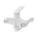 Смеситель для ванны Plamix Lucas-006 EURO SET White со шлангом, лейкой и кронштейном (PM0709) - изображение 2