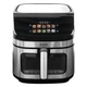 Аэрогриль мультипечь iHunt BRO Air Fryer II Ultra 9 л, двойной нагрев (верхний + нижний), 2200 Вт, 10 программ, сенсорное управление, антипригарное покрытие - изображение 9