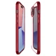 Чехол противоударный Spigen Ultra Hybrid для Iphone 15 Red Crystal Прозрачный ACS06794 - изображение 7