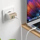 Сетевое зарядное устройство Hoco CS71A USB/ Type-C PD QC white - изображение 2