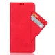 Чохол-книжка з кишеньками Deexe Wallet Stand для OnePlus 15T - Red - зображення 3