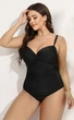 Купальник злитний Fuba 23087143 Чорний 4XL (56) стегна 121-125 см груди 5E-6F - зображення 6
