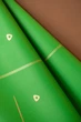 Премиальный коврик для йоги каучуковый Lita Asana Gras PU/coconut/rubber Yoga mat зеленый 183х68х0,5 см - изображение 6