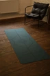 Премиальный коврик для йоги каучуковий Lita Comfort PU+coconut Marking Indigo Yoga mat синий 183х68х0,5 см - изображение 3