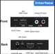 HDMI 2.0 Audio digital Extractor ARC 4K/60Hz преобразователь конвертер декодер цифрового аудио звука в оптический + цифро-аналоговый преобразователь RCA ( AYS-11V20 ) - изображение 2