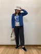 Ветровка женская Uniqlo 625674518 M Синяя (1159843460) - изображение 4