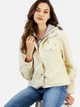 Куртка демисезонная короткая с капюшоном женская Tommy Hilfiger 612137758 S Бежевая (1159842888) - изображение 1