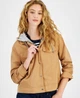 Куртка демисезонная короткая с капюшоном женская Tommy Hilfiger 694153812 2XL Коричневая (1159842892) - изображение 3