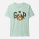 Детская футболка для мальчика GAP 811740602 122 см Бирюзовый (1159843426) - изображение 1