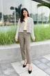 Кардиган женский Uniqlo 107786165 M Черный с молочным (1159842971) - изображение 7