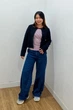 Кардиган женский Uniqlo 17076572 M Черный (1159843008) - изображение 6