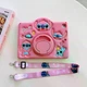 Чехол детский Silikon Power с подставкой и ремешком Apple iPad 10, 2022 (10.9 дюймов) Stitch Pink - изображение 1