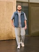 Ветрозащитный жилет Uniqlo 1159843099 (Синий 3XL) - изображение 6