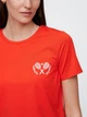 Спортивная футболка для фитнеса женская GAP 707336240 XL Красная (1159843146) - изображение 4