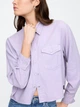 Сорочка жіноча GAP 505065128 XL Бузкова (1159843370) - зображення 3
