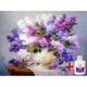 Алмазная мозаика на подрамнике ColorArt 30х40см Букет сирени STP408 + Подарок лак для покрытия - изображение 1
