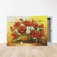 Набор алмазной вышивки на подрамнике ColorArt 30х40см Букет маков с ромашками STP416 + Подарок лак для покрытия - изображение 3