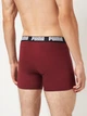 Набор трусов боксеров мужских хлопковых Puma Men Logo Print Boxers 2P 94712402 XL 2 шт Black/Red (8720245967006) - изображение 4
