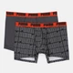 Набор трусов боксеров мужских хлопковых Puma Men Logo Print Boxers 2P 94712401 XL 2 шт Black/Red (8720245966214) - изображение 1