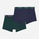 Набор трусов боксеров мужских хлопковых Puma Men Everyday Trunk 2P 93832121 L 2 шт Green/Blue (8720245967761) - изображение 5