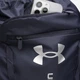 Рюкзак спортивный тканевый 22 л вмещает формат А4 Under Armour Ua Hustle Sackpack 22L 6000519-410 Синий (198632084199) - изображение 4