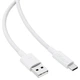 Кабель ACEFAST C18-04 USB-A to USB-C braid charging data cable White (6974316284260) - изображение 4