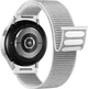 Ремешок ArmorStandart Nylon Band для Samsung Galaxy Watch 7/FE/6/6 Classic/5/5 Pro/4/4 Classic White (ARM86852) - изображение 1