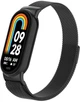 Ремешок ArmorStandart Milanese Magnetic для Xiaomi Smart Band 10/9/8 Black (ARM86890) - изображение 1