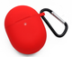Чехол-накладка CDK для Google Pixel Buds Pro 2 | Silicone Candy Friendly с карабином (016455) (red) - изображение 2