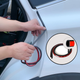 Ущільнювач під краї дверей 2см*0,8см*80см (Auto-68390) аксесуари для авто - зображення 2