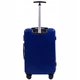 Маленький пластиковый чемодан на 4 колесах WINGS PC565 S синий blue - изображение 2