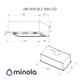 Вытяжка Minola HBI 5025 BLF LED - изображение 8