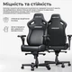 Крісло для геймерів Anda Seat Kaiser 4 V2 Size XL PVC Gray Fabric (AD12YDDC-XLL-20-G-CF-03) - изображение 8