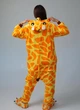 Женская кигуруми пижама взрослая и подростковая Kigurumi Жираф Оранжевый L 165-175 см. (1042) - изображение 2