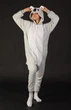 Женская кигуруми пижама взрослая и подростковая Kigurumi Коала Серый L 165-175 см. (1059) - изображение 3