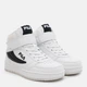 Детские высокие кроссовки для мальчика Fila Rega Nf Mid Velcro FFK0229-13036 32 Белый/Черный (8720905064892) - изображение 2