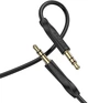Аудиокабель Borofone BL16 Clear sound AUX audio cable Black (6974443389166) - изображение 2