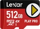 Карта пам'яті Lexar Play Pro microSDXC 512GB UHS-I Express (LMSXPS0512G-BNNNG) - зображення 1