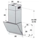 Вытяжка пристенная Gorenje WHI 649 EXBG - изображение 5