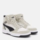 Подростковые демисезонные ботинки для мальчика Puma Rebound V6 Mid Jr 39383130 36 (3.5) Desert Dust/Black/Vapor Gray (4069156712331) - изображение 2