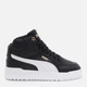 Подростковые демисезонные ботинки для девочки Puma Shuffle Downtown Mid Jr 40374303 37 (4) Black/White/Gold (4069156876149) - изображение 1