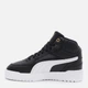 Подростковые демисезонные ботинки для девочки Puma Shuffle Downtown Mid Jr 40374303 37 (4) Black/White/Gold (4069156876149) - изображение 3