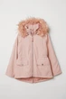 Парка H&M 158см светло розовый 86277698 - изображение 1