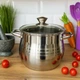 Кастрюля с крышкой Edenberg EB-533 с турбоиндукционным дном из нержавеющей стали 5,4 л 20x17,5 см (EB-533) - изображение 5