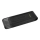 Флеш накопичувач USB 128Gb Kingston DataTraveler 70, Black, Type-C 3.2 Gen 1 (DT70/128GB) - зображення 1