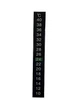 LCD термометр-полоска 10–40 °C клейкий, универсальный термометр-наклейка - изображение 3