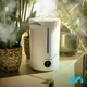 Увлажнитель воздуха MalTec WT-5000-ION до 35 м² 5 л ионизатор диффузор сенсорная панель + ароматические масла туман встроенный гидростат белый - изображение 3